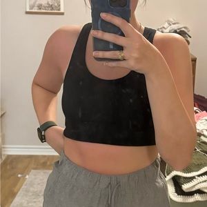 Black Sports Bra
